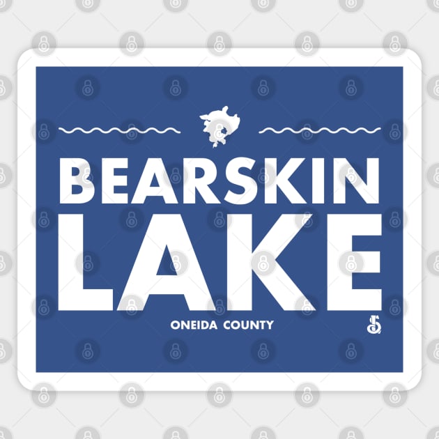 Oneida County, Wisconsin - Bearskin Lake Sticker by LakesideGear